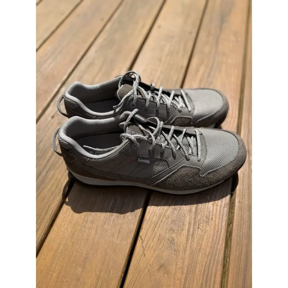 Oboz Sawtooth II Low Mens 13 Hiking Shoes Gray Trail Sneaker Outdoor - Picture 1 of 10